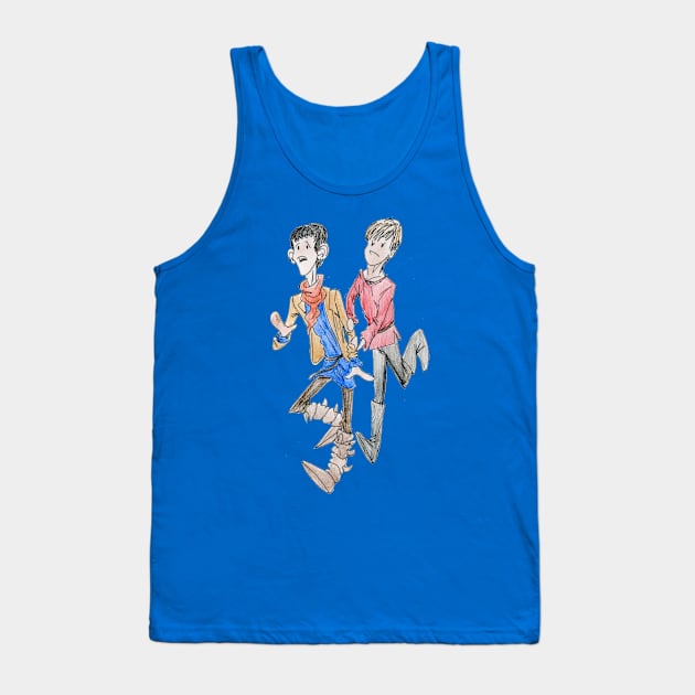 Merlin Doodle Tank Top by giuliadrawsstuff